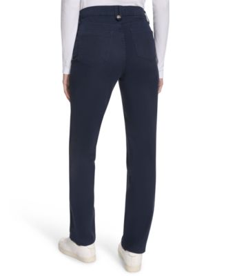 Women's Solid Stretch Full-Length Jeans
