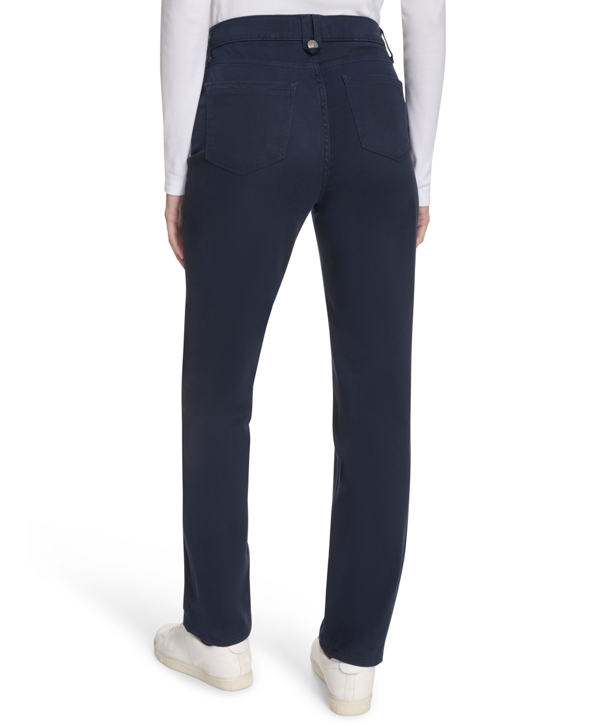 Nautica Jeans Women's Solid Stretch Full-Length Jeans