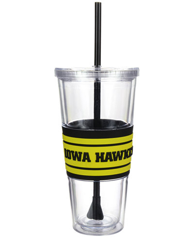 Boelter Brands Iowa Hawkeyes 22 oz. Hyped Straw Tumbler