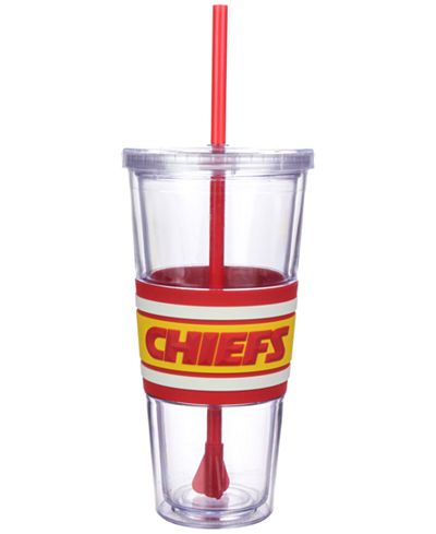 Boelter Brands Kansas City Chiefs 22 oz. Hyped Straw Tumbler