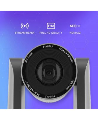 BG-ND Full HD NDI/HDMI/3G-SDI Live Streaming 30x PTZ Camera