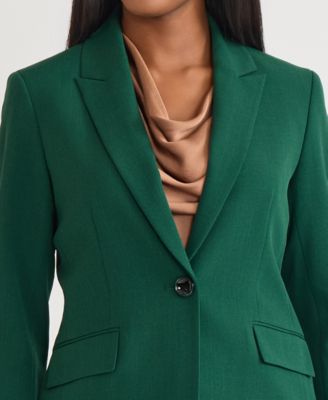 Women's One-Button Blazer, Regular & Petite