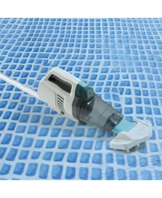 ZR200 Rechargeable Cordless Telescoping Pool Vacuum with 2 Brush Heads