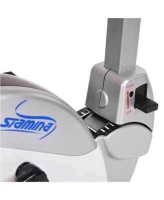 Recumbent Indoor Cardio Exercise Bike with Upper Body Exerciser