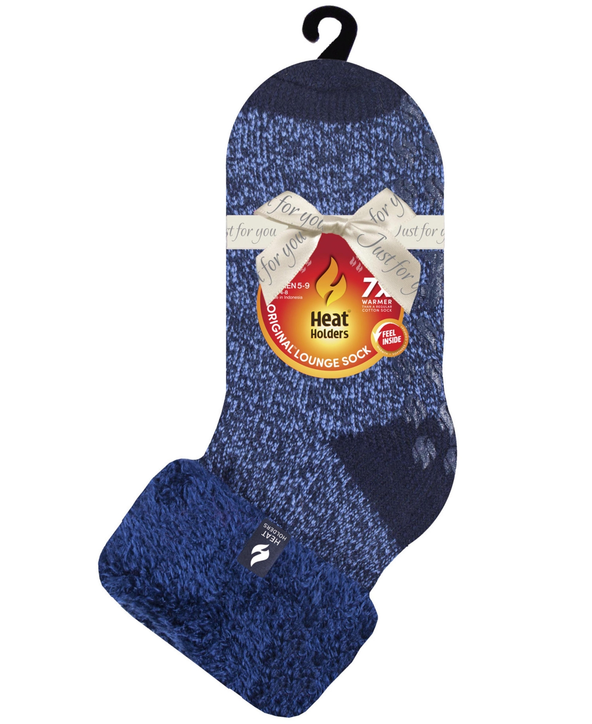 Heat Holders Women's Original Lounge Socks In Blue