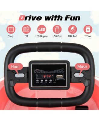 6V Electric Kids Ride-on Bumper Car with 360° Spinning Dual Motors 2 Speeds