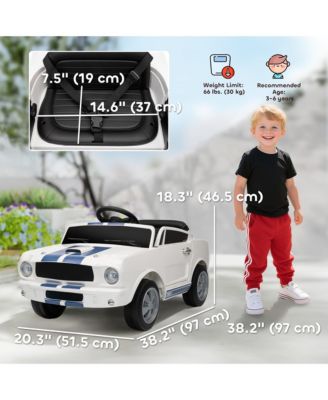 12V Battery Powe Electric Vehicle, Licensed Kids Ride On Car,