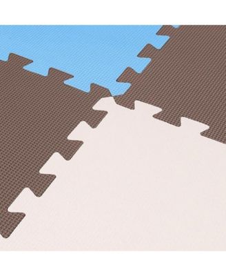 36 Tile Thick Interlocking Puzzle Foam Exercise Play Mat