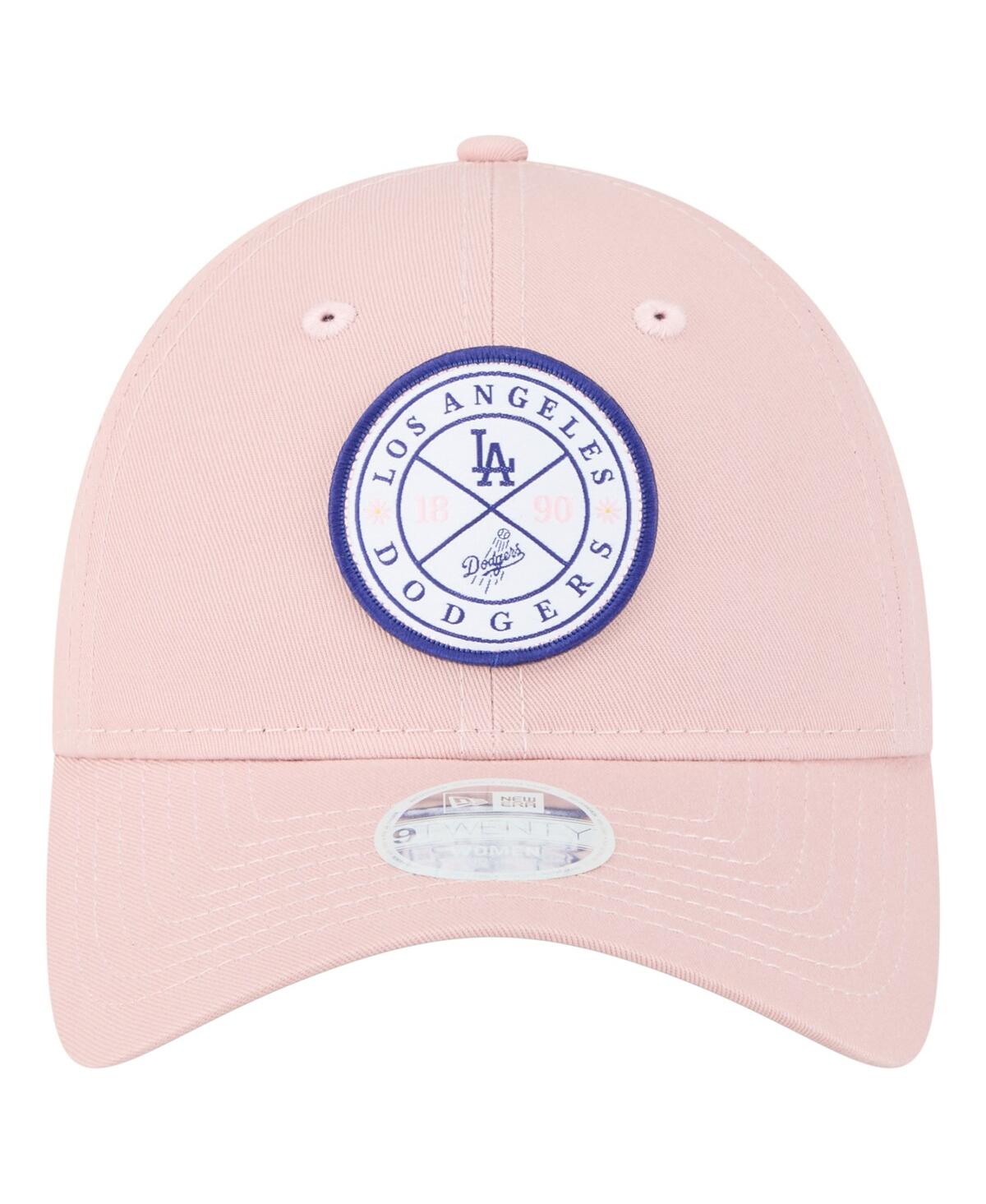 New Era Women's Pink Los Angeles Dodgers Bloom 9twenty Adjustable Hat In Pink