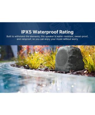 ERS-1001 Bluetooth Waterproof Outdoor Rock Speaker with Solar Charging