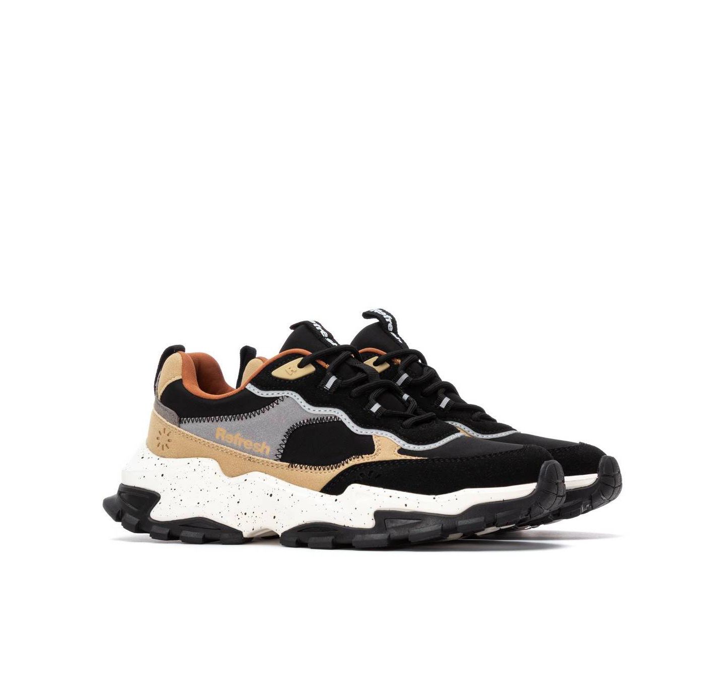 Женские кроссовки XTI Casual Sneakers Refresh Collection, цвет: Чёрный — фото 4