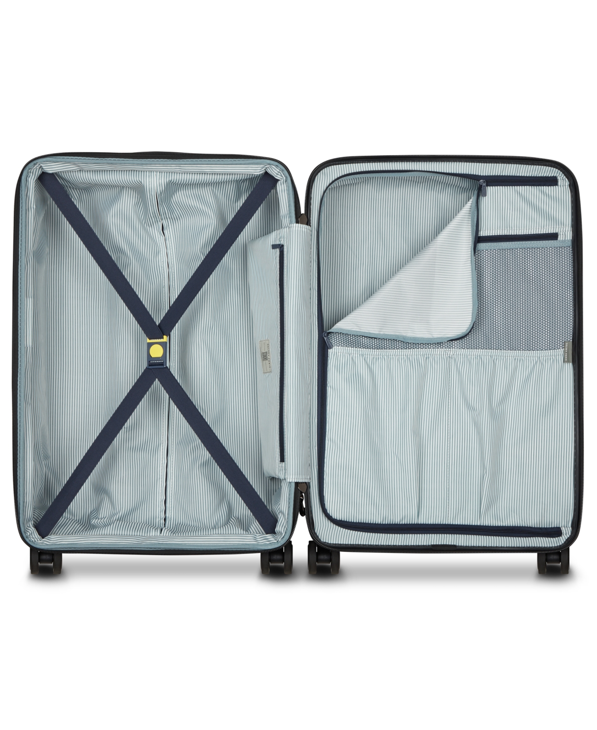 Delsey Paris Shadow 6 25" Check- In Spinner In Blue