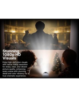 EVP-3003 1080p HD 150" Home Theater WiFi & Bluetooth LCD Projector