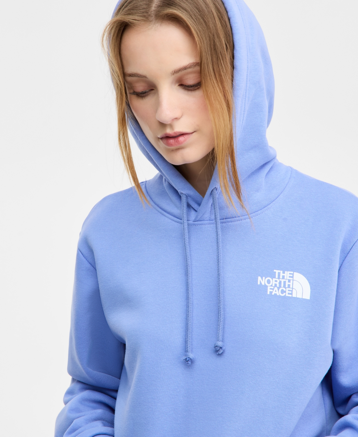 The North Face Women's Evolution Peaks Hoodie In Blue