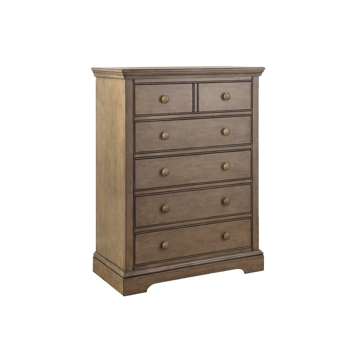 Westwood Design Hanley 5-Drawer Chest, Cashew