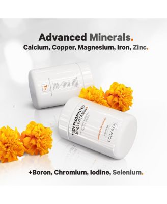 Teen s Daily Multivitamin Supplement, 25+ Vitamins & Minerals for Teenage Boys & Girls, Organic Whole Foods Vitamins for Teenagers, Vitamin A, B, C, D, E, K, Omega-3, 60 Ct