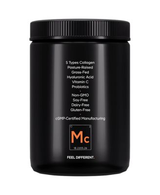 Multi Collagen Peptides Powder + Probiotics Black Edition, Vitamin C, Hyaluronic Acid Powder Supplement, Grass-Fed, Hydrolyzed, Zero Carbs, Type I, II, III, V & X, Unflavored, 10.58oz