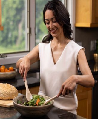 Lexa Collection 12" Bamboo Salad Bowl