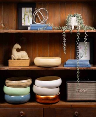 Lexa Collection 12" Bamboo Fruit Bowl