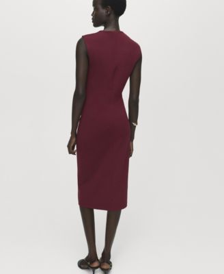 Women's Ruched Fitted Dress