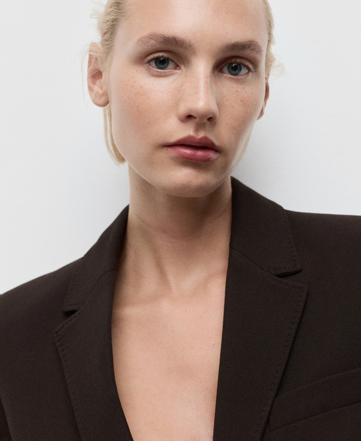 Mango Women's Straight-Fit Suit Jacket