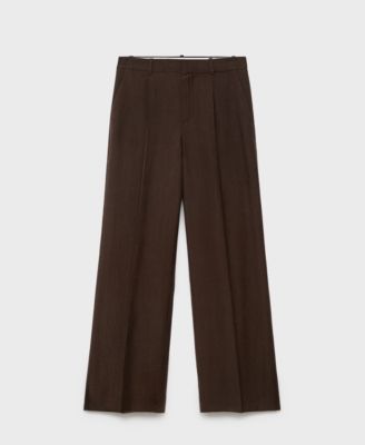 Women's Lyocell Suit Straight Pants