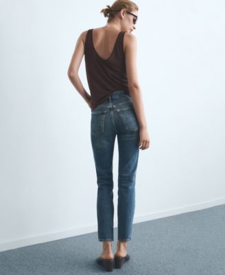Women's Claudia Slim-Fit Cropped Jeans