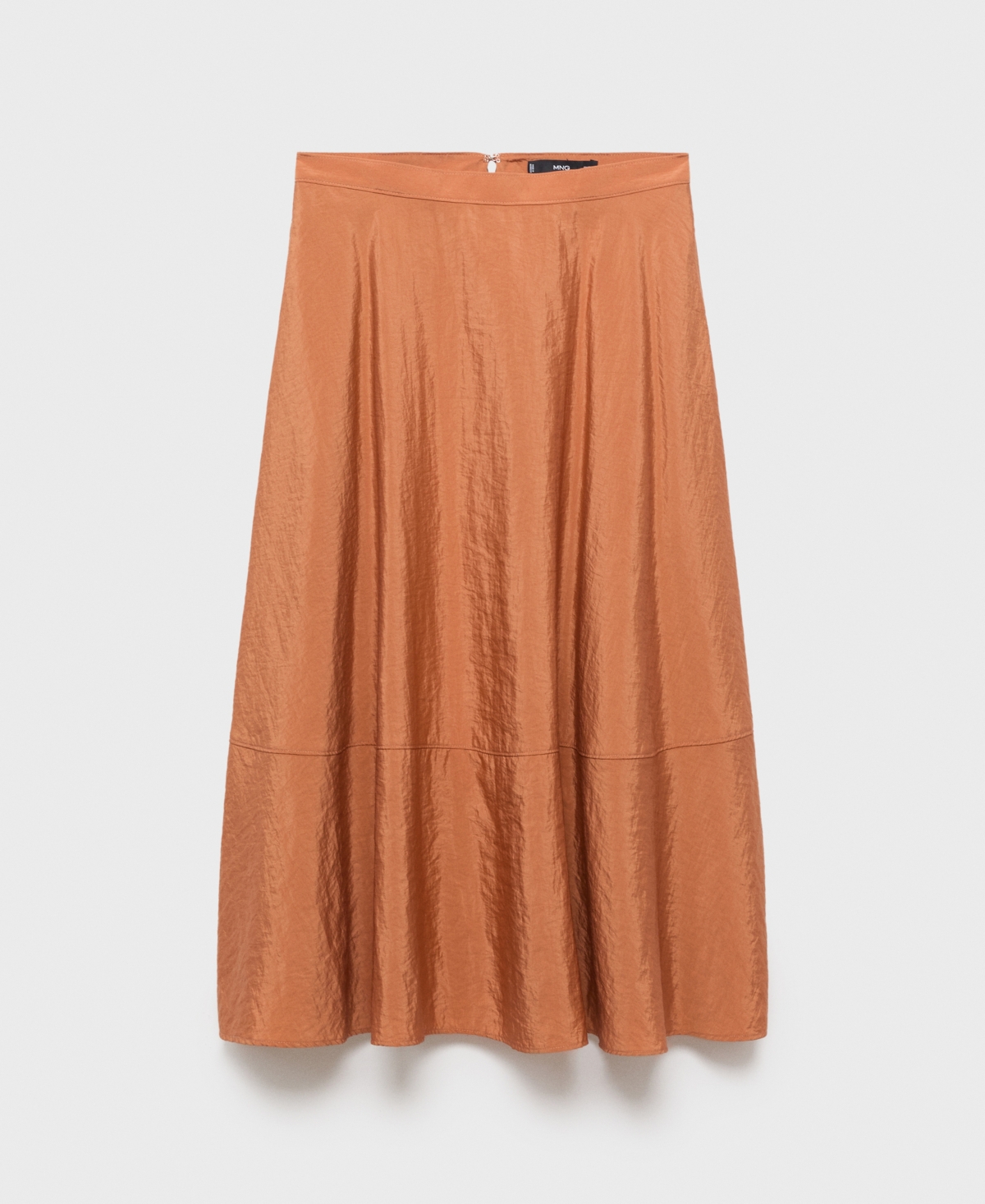 Mango Women's Midi Satin Skirt