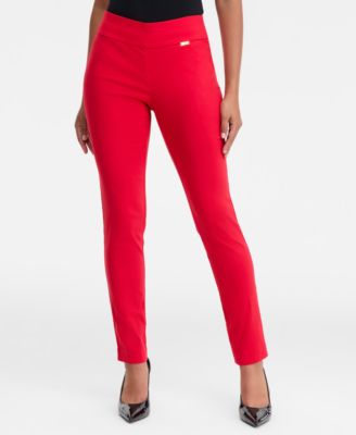 Women's Mid-Rise Skinny Pants, Regular & Short Lengths