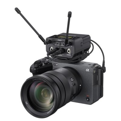 URX-P41D Dual-Channel Camera-Mount Wireless Receiver, 14UC: 470.1 to 541.8MHz