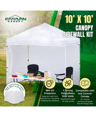 10 x 10 Foot Commercial Tent Sidewalls (Sidewalls Only)