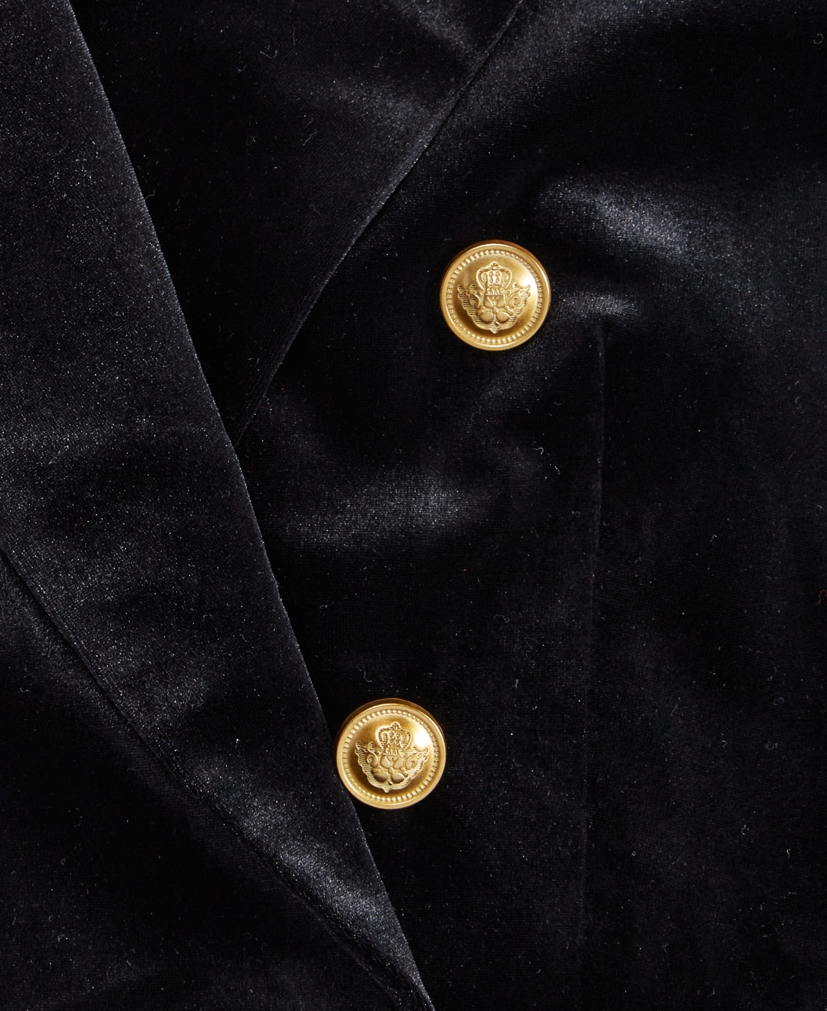 I.n.c. International Concepts Women's Double-Breasted Velvet Blazer, Macy's Exclusive