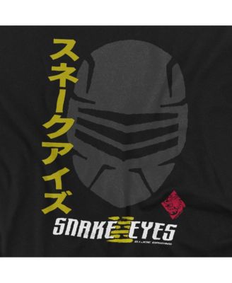 Men's Snake Eyes G.I. Joe Origins Snake Eyes Kanji T Shirt