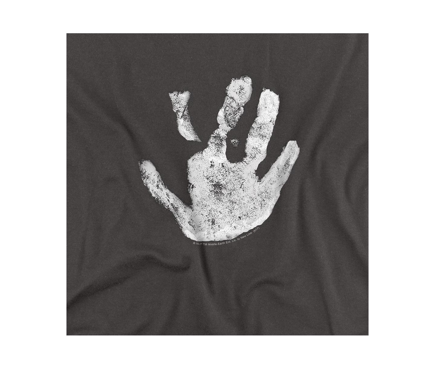 Мужская футболка Lord Of The Rings The White Hand, цвет: Угольный — фото 2