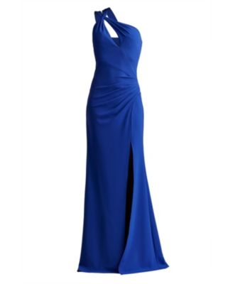 Women's Viveca One-Shoulder Keyhole Gown
