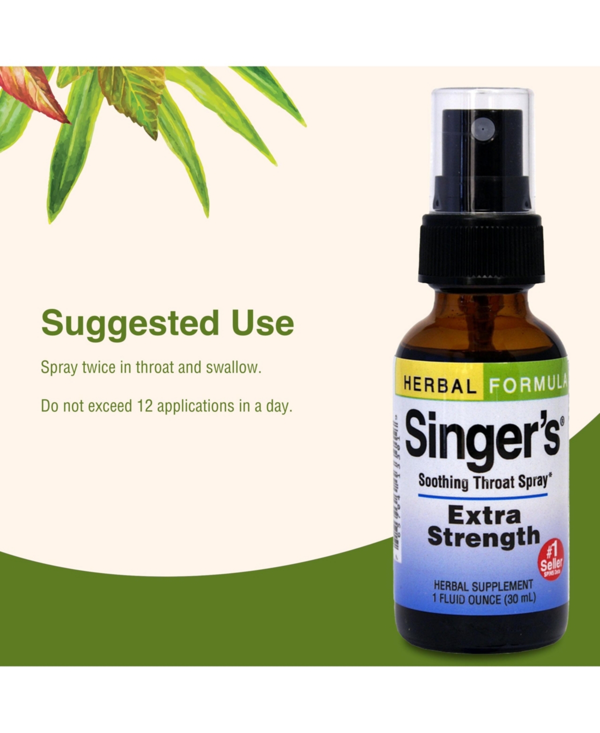 Singer's Saving Grace Extra Strength 1 oz.