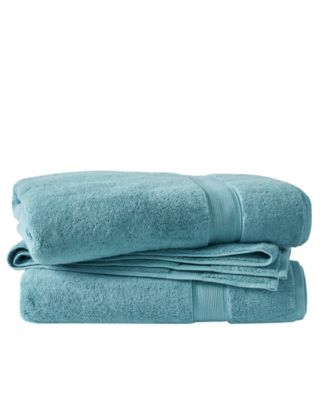 Luxury Zero Twist Cotton 2-Pc. Bath Sheet, 34" x 68"