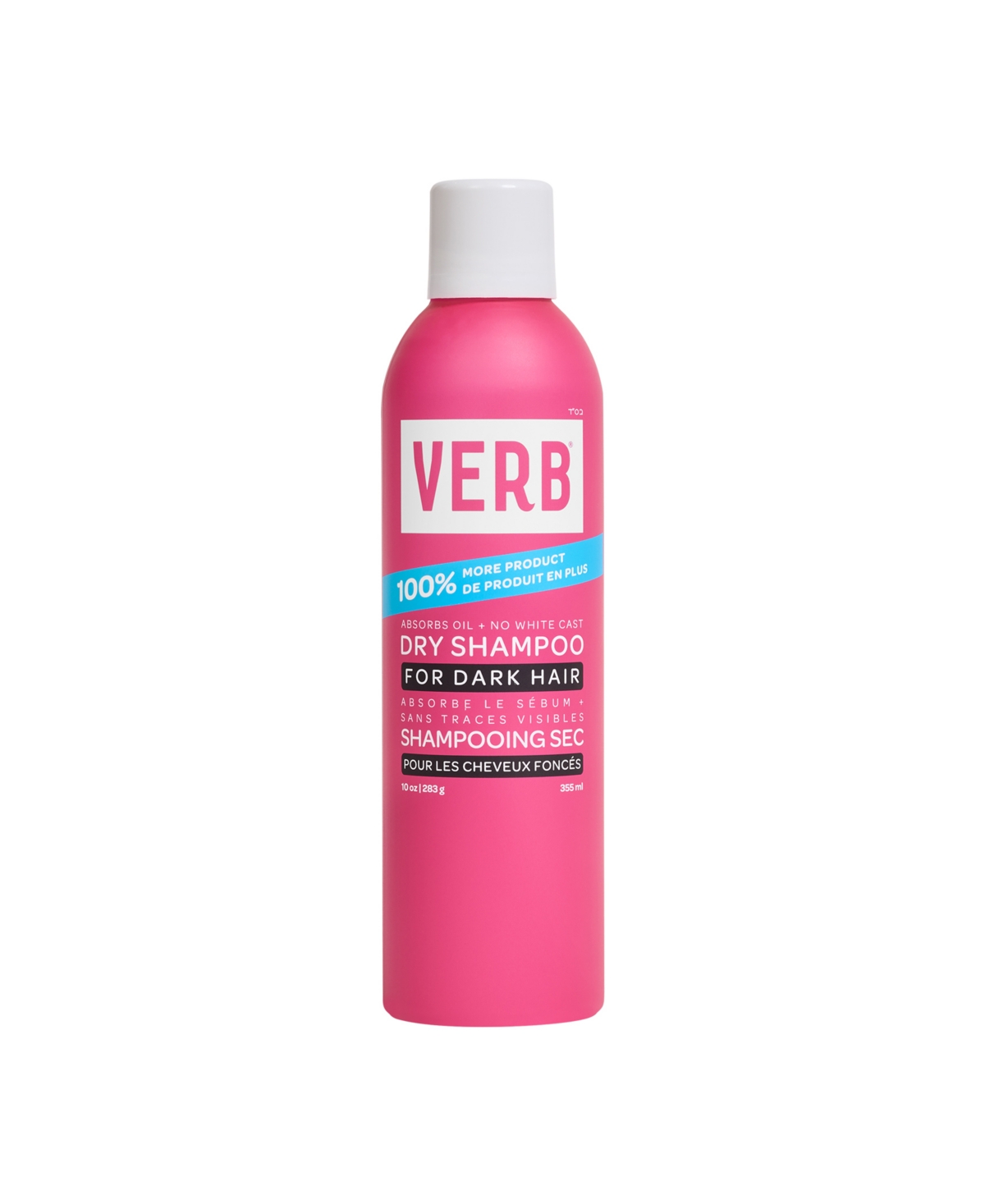 Verb Dark Jumbo Dry Shampoo, 10 Oz. In Transparent