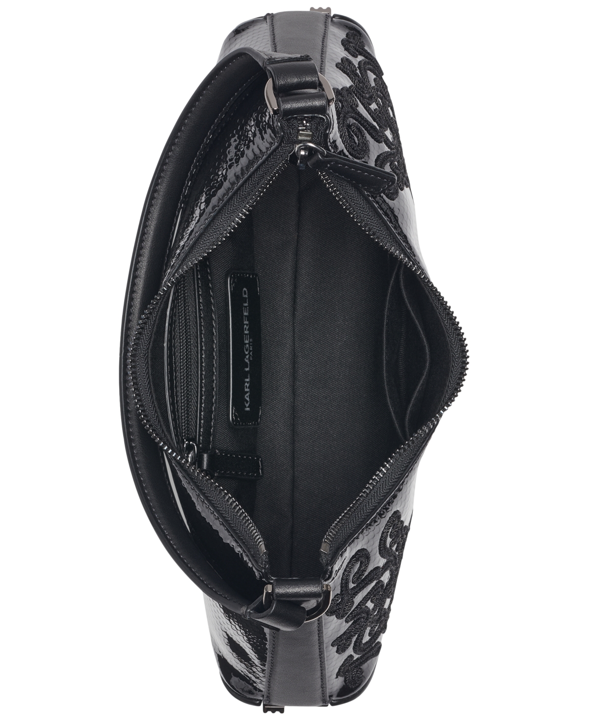 Karl Lagerfeld Arielle Shoulder Bag In Black