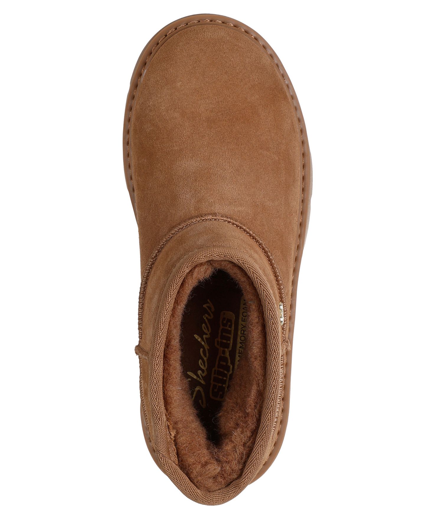 Женские ботинки Skechers Slip-Ins: Keepsakes Cozy - Cozy Mini, цвет: Чёрный — фото 7