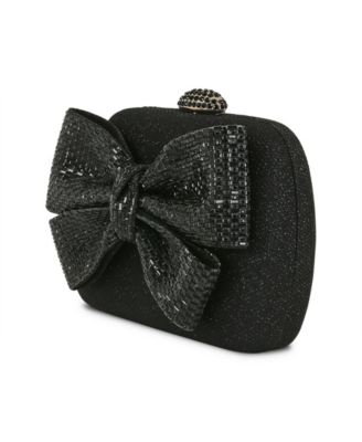 Woman's  Emmy Crystal Bow Minaudiere
