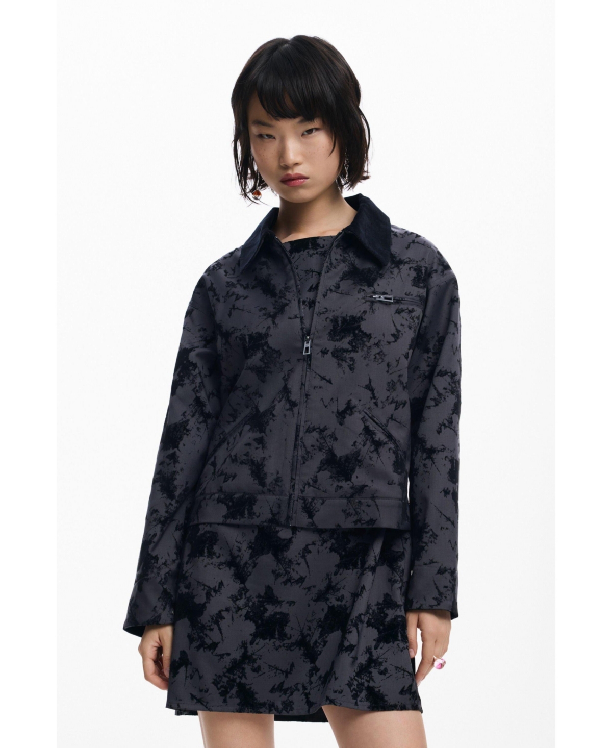 Desigual Women's Short jacket with embroidery