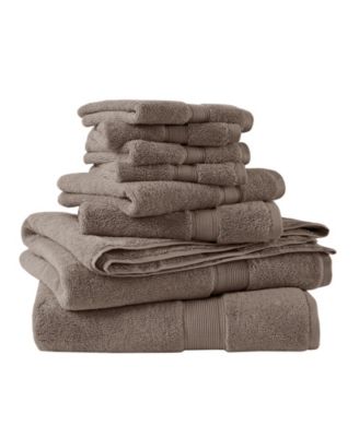Ultra-Soft Cotton Absorbent 8-Pc. Towel Set