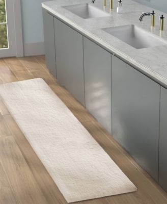 Marshmallow Soft Plush Quick-Dry Bath Rug, 24" x 72”