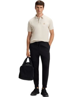 Men's Pima-Cotton Monogram Polo Shirt