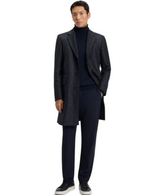 Men's Detachable Slim-Fit Coat