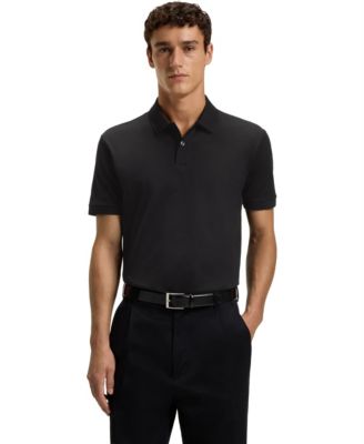 Men's Mercerised-Cotton Polo Shirt