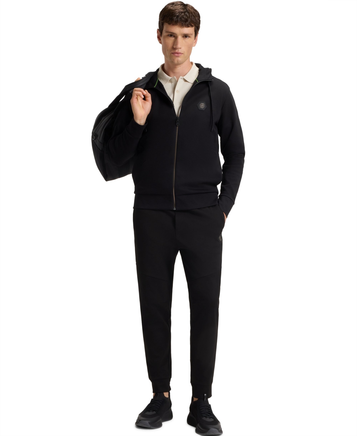 Boss by Hugo Men's Cotton-Blend Tracksuit Pants