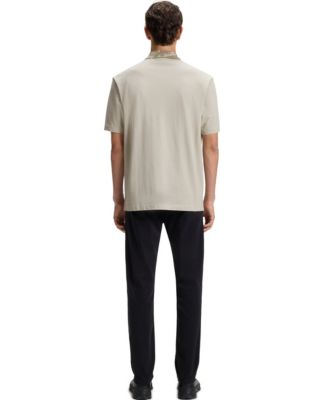 Men's Cotton Pique Relaxed-Fit Polo Shirt