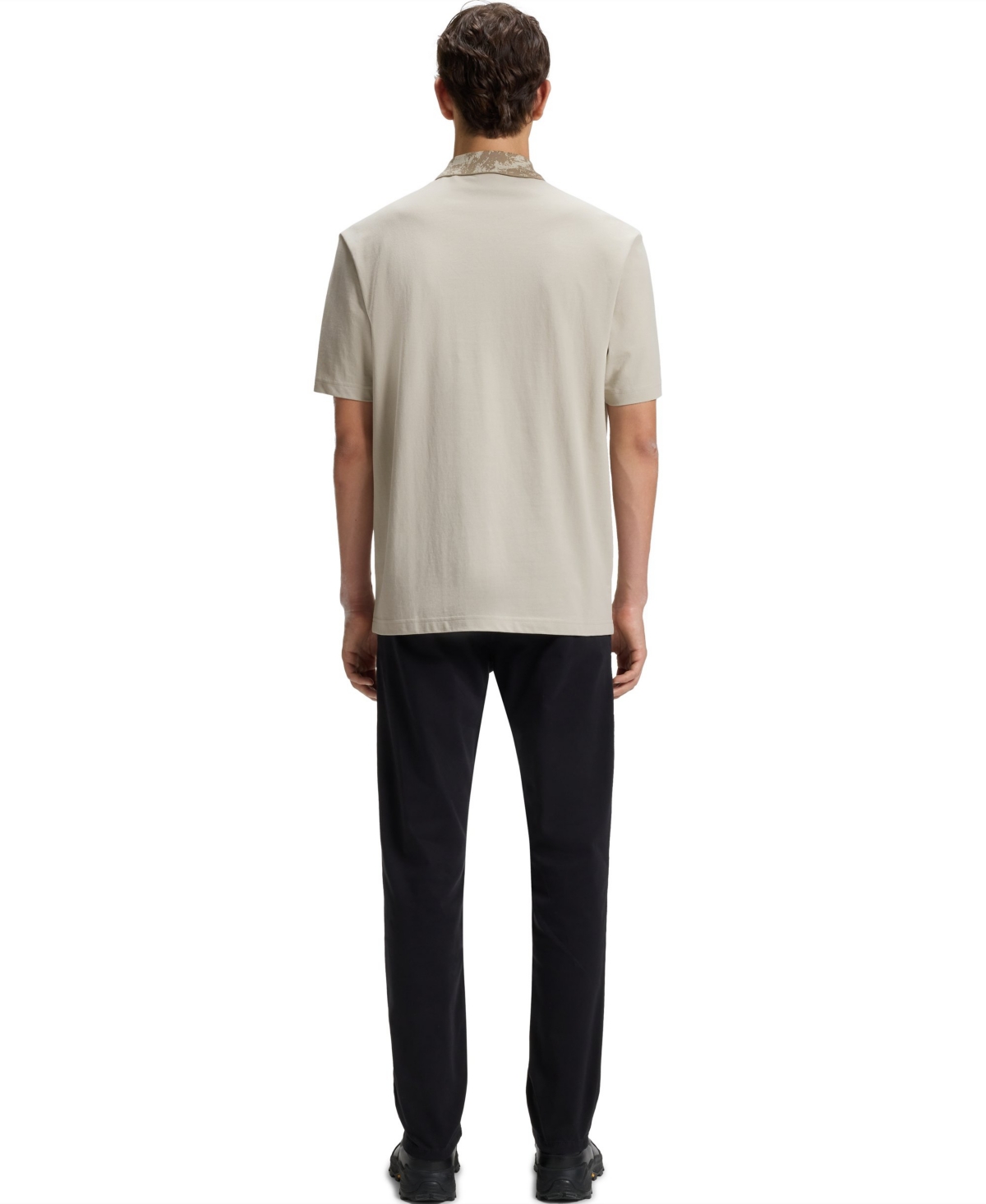 Hugo Boss Boss By  Men's Cotton Pique Relaxed-fit Polo Shirt In Neutral